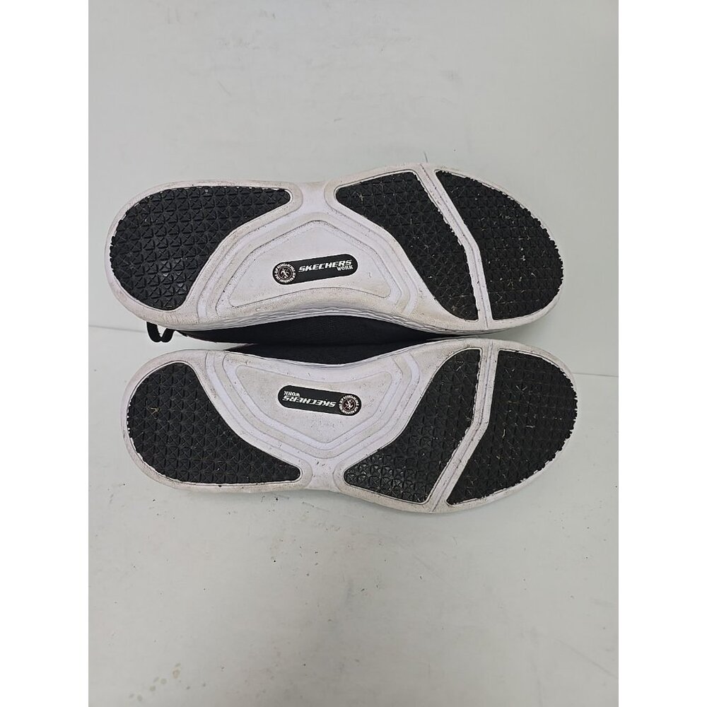 Skechers Women's Aluminum Toe SP Slip Resistant Work Shoes 99996595 Black 9.5M - Picture 8 of 8